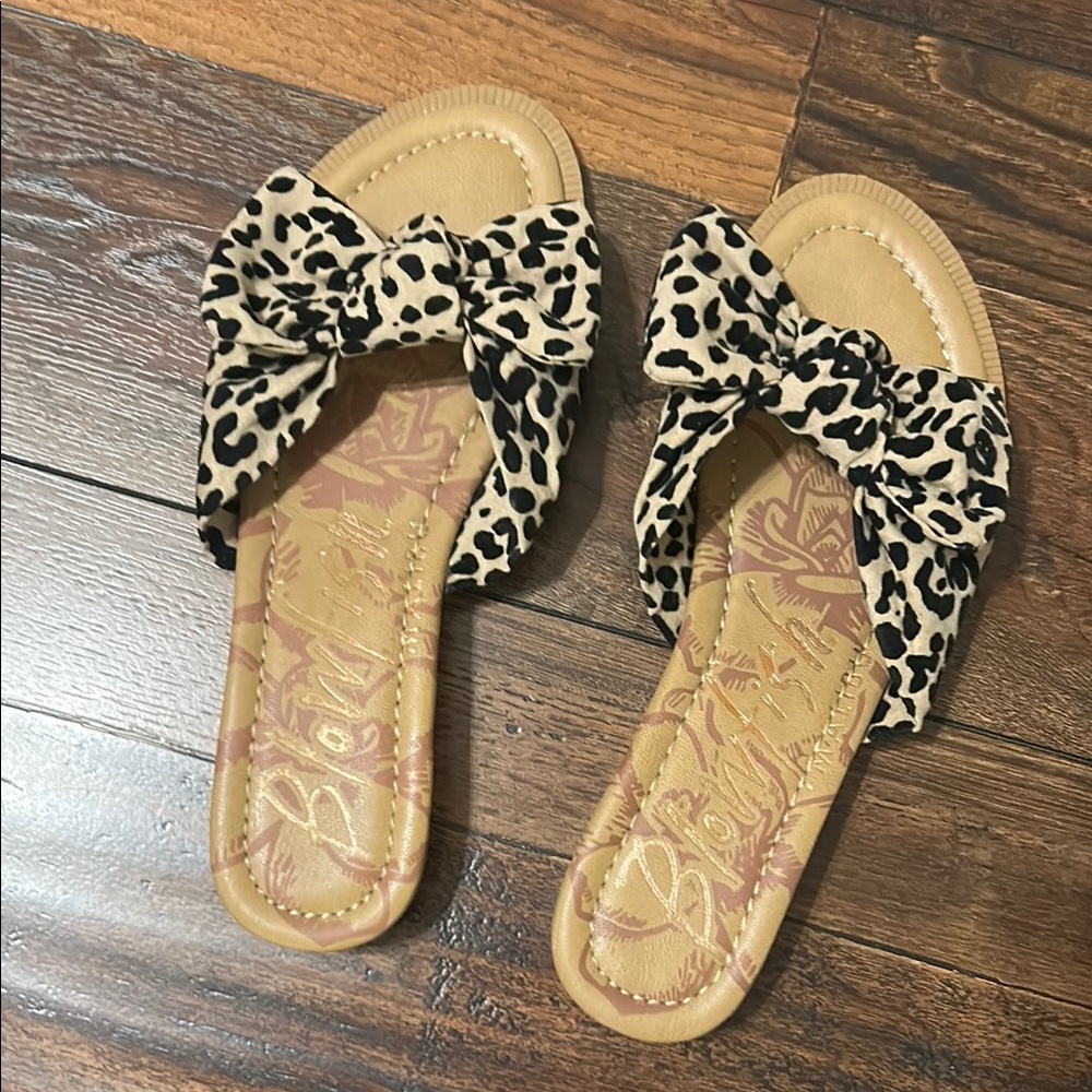 Blowfish Women's Leopard Print Sandals